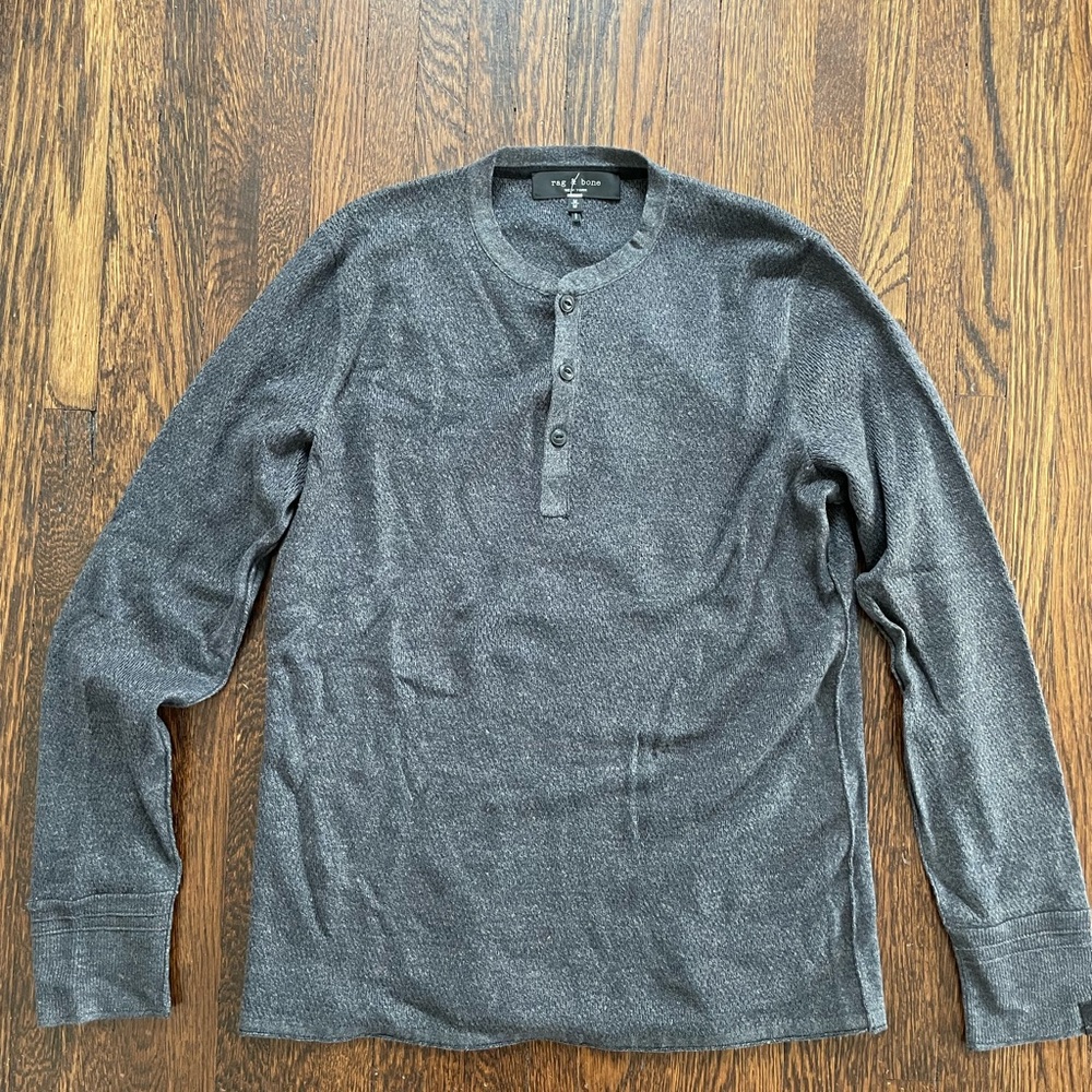 rag & bone Long Sleeve Henley